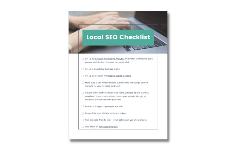 Local SEO Checklist Graphic